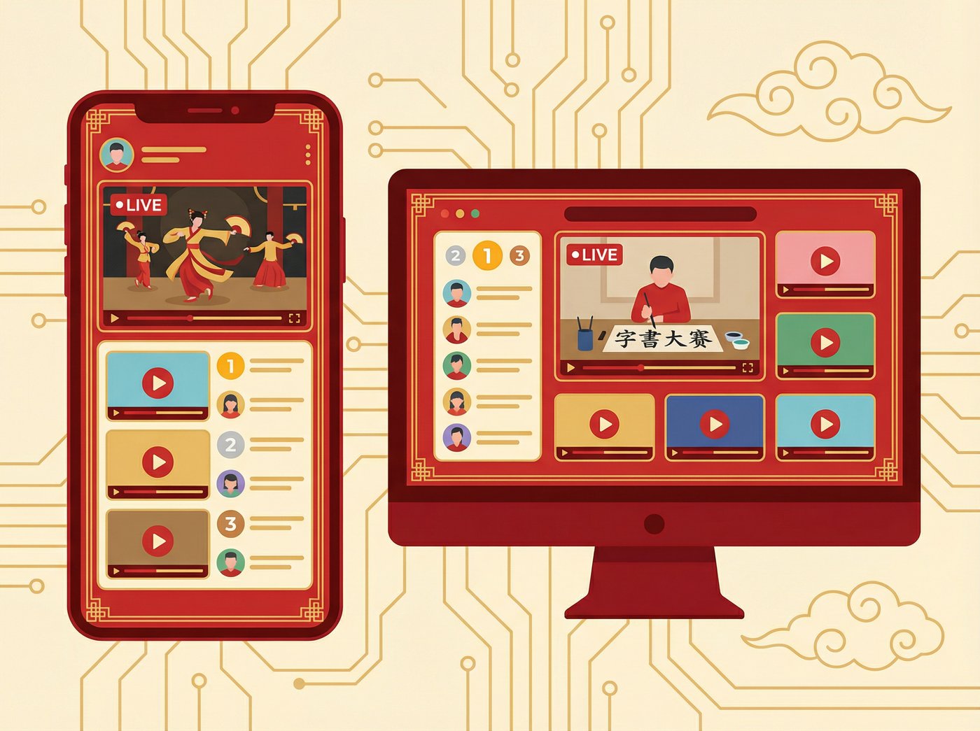 每日大赛视频服务优势